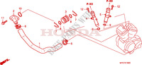 DURITE DE REFROIDISSEMENT pour Honda SHADOW VT 750 SPIRIT de 2008