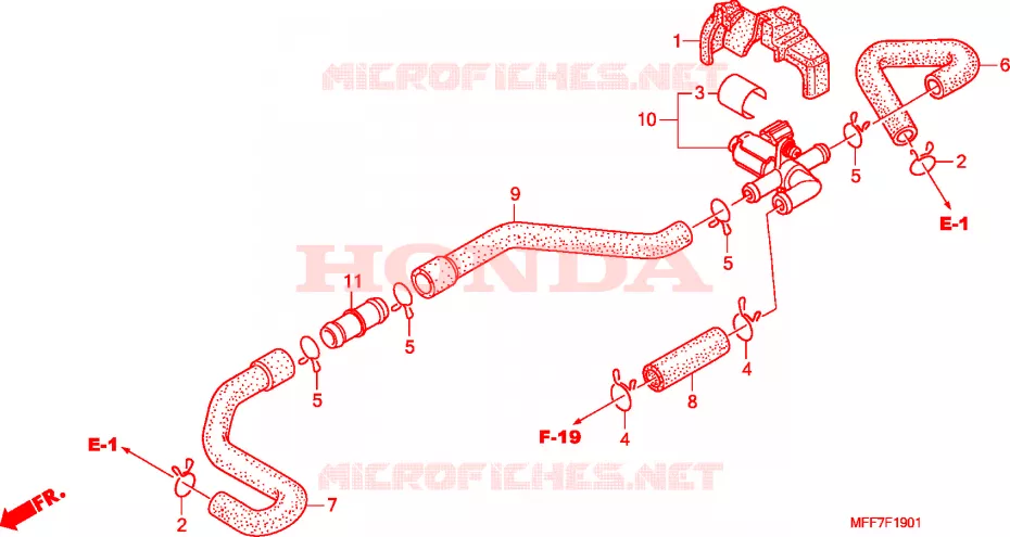 SOUPAPE D'ADMISSION Honda MOTO 700 TRANSALP 2011  XL700VB