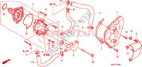 POMPE A EAU pour Honda CB 600 F HORNET ABS STRIPE de 2009