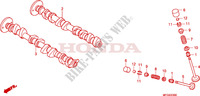 ARBRE A CAMES   SOUPAPE pour Honda CB 600 F HORNET ABS 34HP de 2010