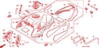 RESERVOIR A CARBURANT pour Honda CB 1000 R ABS de 2009