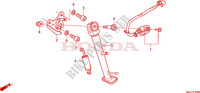 BEQUILLE pour Honda CBR 600 F ABS de 2011
