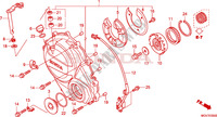 CARTER MOTEUR DROIT pour Honda CBR 600 F de 2011