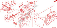 FEU ARRIERE pour Honda CBR 600 F SPECIAL de 2011
