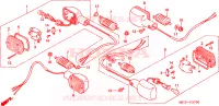 CLIGNOTANT pour Honda CBX 750 PATROL LIGHT de 2001