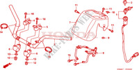 GUIDON pour Honda TRX 250 FOURTRAX RECON Standard de 2009
