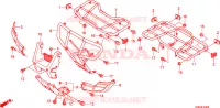 SUPPORT pour Honda FOURTRAX 500 FOREMAN RUBICON Hydrostatic de 2011