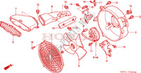 CONDUIT DE REFROIDISSEMENT pour Honda FOURTRAX 400 RANCHER AT de 2007
