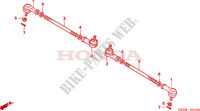 BARRE DE DIRECTION pour Honda FOURTRAX 500 FOREMAN 4X4 Electric Shift de 2005
