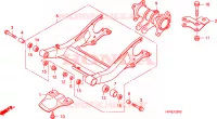 BRAS OSCILLANT pour Honda FOURTRAX 420 RANCHER 4X4 Manual Shift de 2010