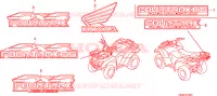 MARQUE(2) pour Honda FOURTRAX 420 RANCHER 4X4 Manual Shift de 2010