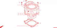 CYLINDRE pour Honda TRX 700 XX de 2011