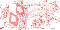 RADIATEUR pour Honda FOURTRAX 420 RANCHER 4X4 AT de 2012