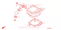 CYLINDRE pour Honda CRF 450 R de 2010