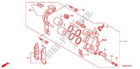 ETRIER DE FREIN AVANT pour Honda CRF 450 R de 2011