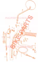 F02 pour Honda CB 750 FOUR de 1969