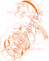 F28 pour Honda CB 750 FOUR de 1969