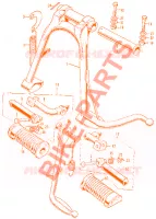 F40 pour Honda CB 750 FOUR de 1969
