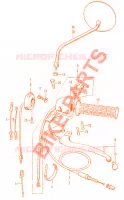F02 pour Honda CB 750 FOUR de 1969