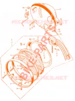 F28 pour Honda CB 750 FOUR de 1969