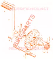 E20 pour Honda CB 750 FOUR de 1970