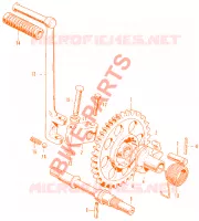 E20 pour Honda CB 750 FOUR de 1973