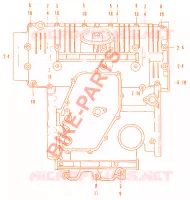 E24 pour Honda CB 750 FOUR de 1973