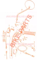 F02 pour Honda CB 750 FOUR de 1973