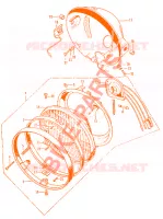 F28 pour Honda CB 750 FOUR de 1973