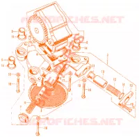 E13 pour Honda CB 750 FOUR de 1977