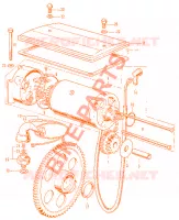 E11 pour Honda CB 750 FOUR, KM/H de 1977