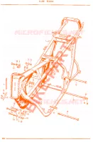 F26 pour Honda CB 750 FOUR, KM/H de 1977