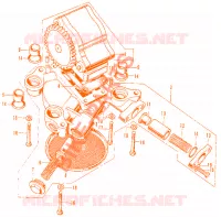 E13 pour Honda CB 750 K FOUR de 1978