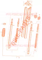 F03 pour Honda AMIGO 50 4 STROKE de 1973