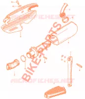 F05 pour Honda AMIGO 50 4 STROKE de 1973