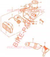 F20 pour Honda AMIGO 50 4 STROKE de 1973