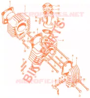E01 pour Honda AMIGO 50 4 STROKE de 1972