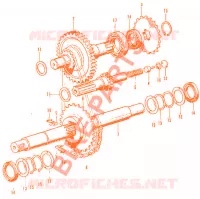 E04 pour Honda AMIGO NOVIO 50 4 STROKE de 1977