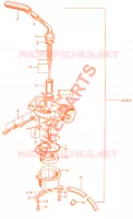 E08 pour Honda AMIGO NOVIO 50 4 STROKE de 1977