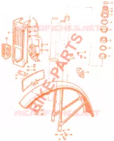 F01 pour Honda AMIGO NOVIO 50 4 STROKE de 1977