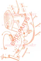 F09 pour Honda AMIGO NOVIO 50 4 STROKE de 1977