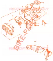F20 pour Honda AMIGO NOVIO 50 4 STROKE de 1977