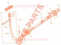 E11 pour Honda ST 70 DAX de 1969