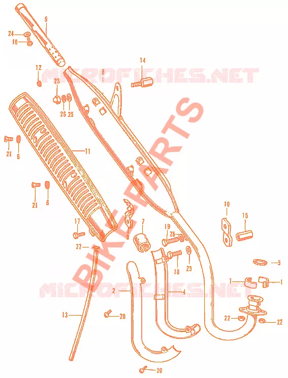 F08 Honda MOTO 70 DAX 1987  ST70H