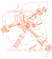 E08 pour Honda ST 50 DAX de 1970