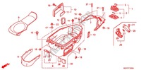 COFFRE pour Honda SILVER WING 600 ABS de 2011