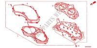 COMPTEUR DE VITESSE (FJS600A9 2KO/FJS600AB/DB) pour Honda SILVER WING 600 ABS de 2014