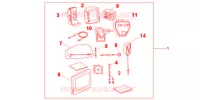 SUPPORT GPS pour Honda SILVER WING 600 ABS de 2014