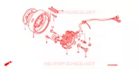 ALTERNATEUR pour Honda CRF 230 F de 2011