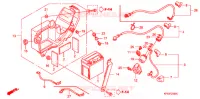 BATTERIE pour Honda CRF 230 F de 2011